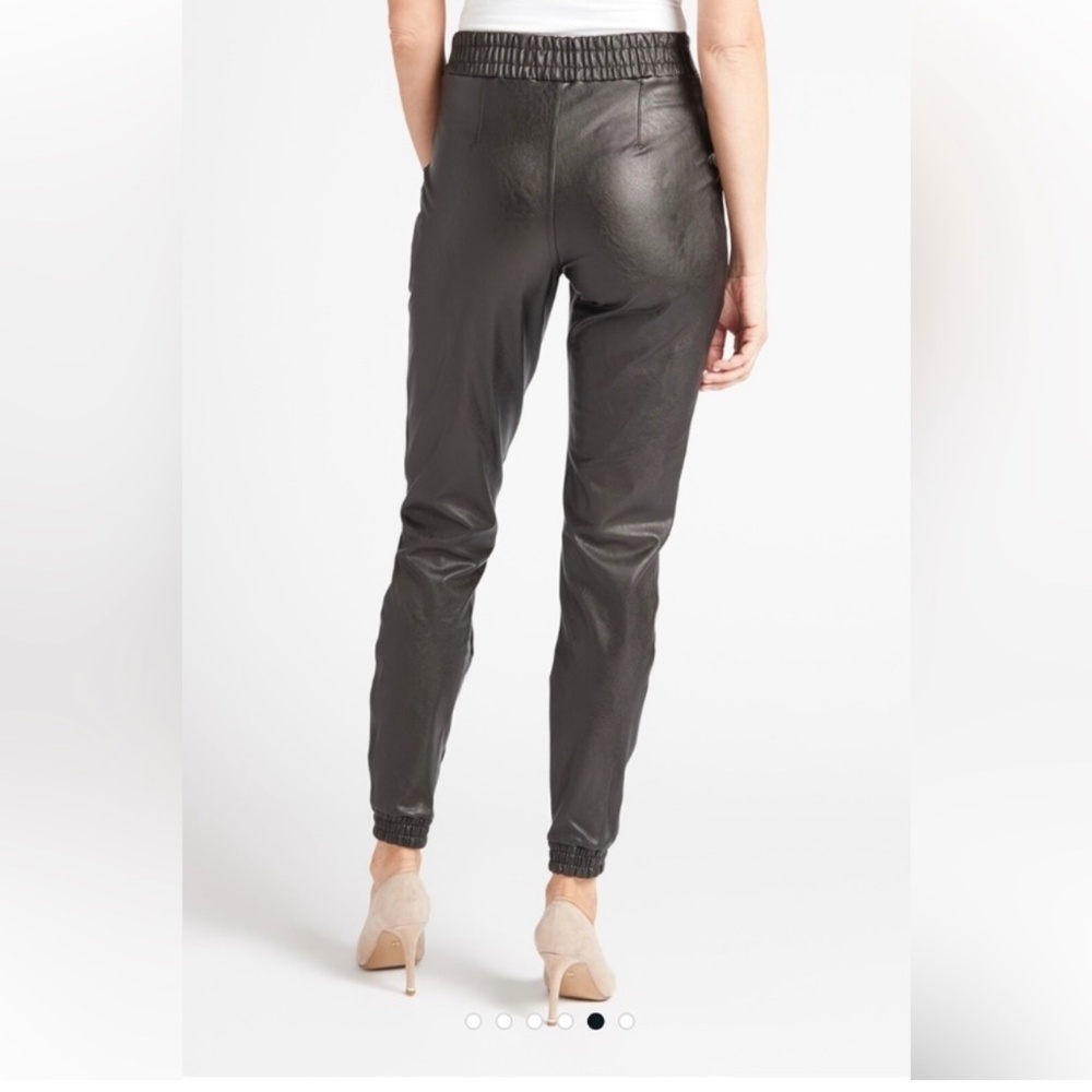 SPANX Leather-Like Jogger NWT